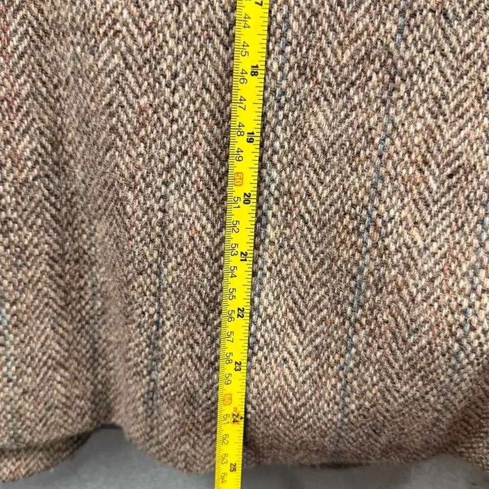 Harris-tweed Women's Brown and Tan Jacket